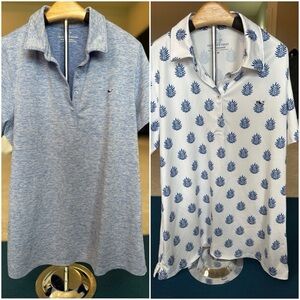 Set of Two Vineyard Vines Women’s Performance Golf Shirt